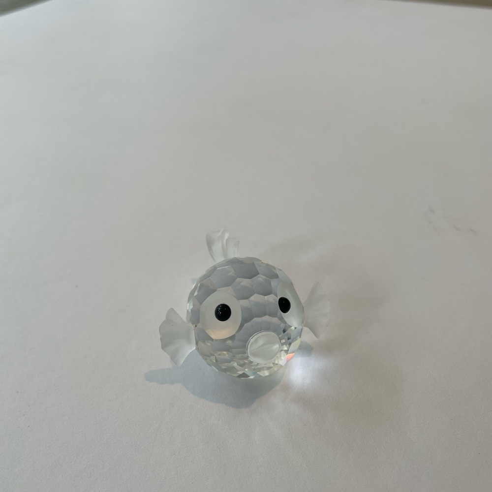 Swarovski Blowfish Figurine